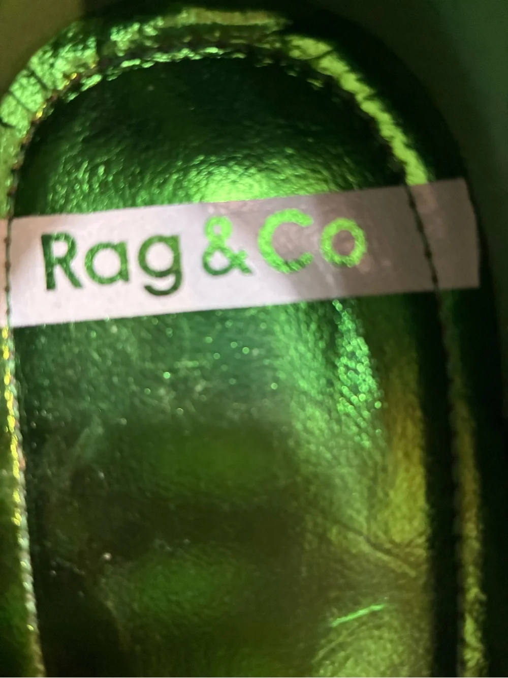 Rag & Co sleek emerald